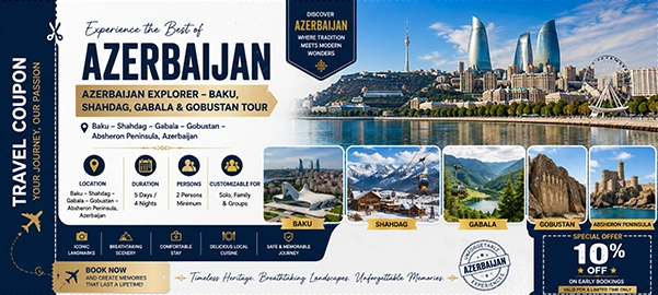 Azerbaijan Explorer  Baku Shahdag Gabala  Gobustan Tour